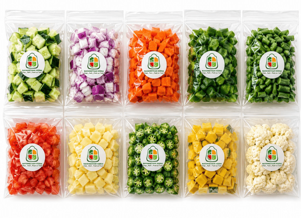 Cut Vegetables